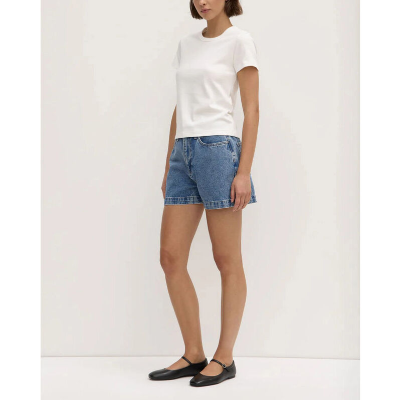 Assembly Label Lyla Cap Sleeve Tee Antique White image number 3